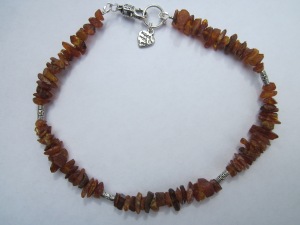 Furry friends Baltic Amber pet necklace