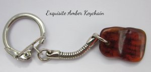 Baltic Amber Keychain