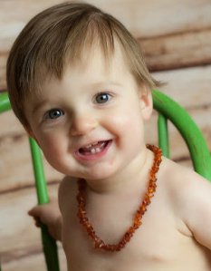 Firefly Baltic Amber Teething Necklace nugget Style 