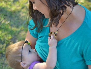 Baltic Amber Breastfeeding Necklace
