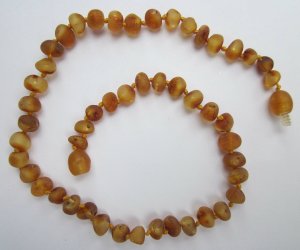 Campfire RAW Baltic Amber teething necklace