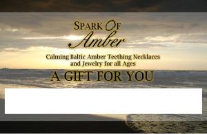 GIFT CERTIFICATE for Spark of Amber
